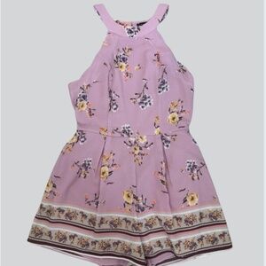 NWOT Francesca's Trixxi Floral Print Romper
